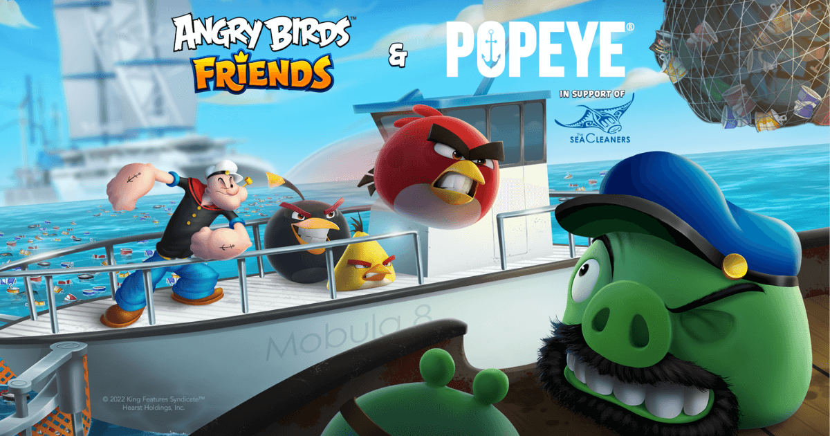 Popeye And Angry Birds Friends Level Up With Gaming Partnership In Support  Of Ocean Conversation - Licensing International