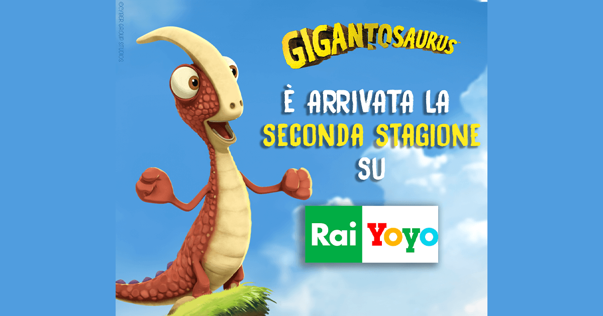 Gigantosaurus, season 2 new episodea, now available on Rai YoYo and Rai Play image