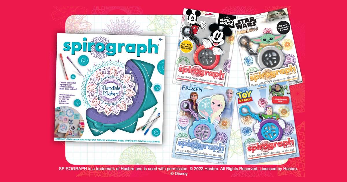 Timeless Spirograph Brand Expands with Three New Products in 2022