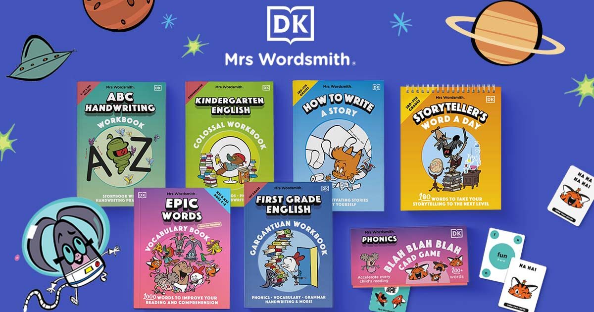 Mrs Wordsmith Partners with DK to Bring Literacy Resources to Families Across North America image