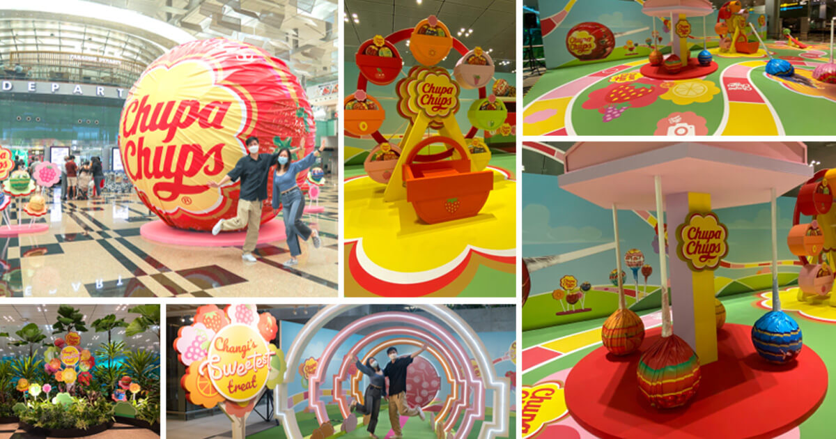 Jump Into Chupa Chups’ Colorful World of Sweet Treats and Fun at Changi Airport image