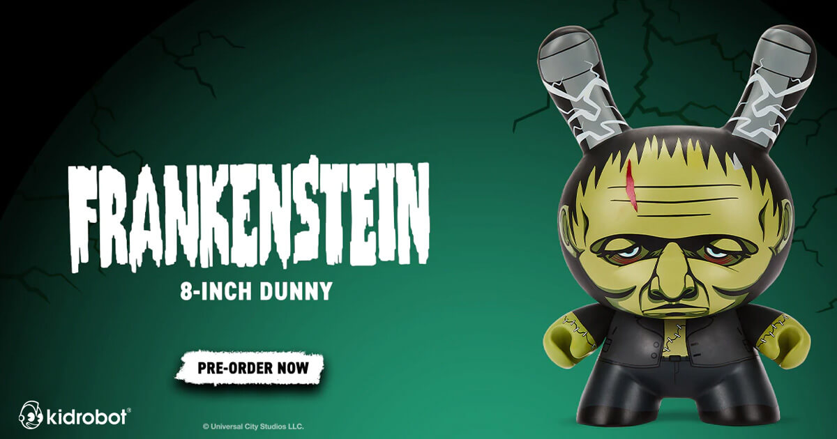 Pre-order Dracula and Frankenstein’s Monster 8″ Dunnys today! image