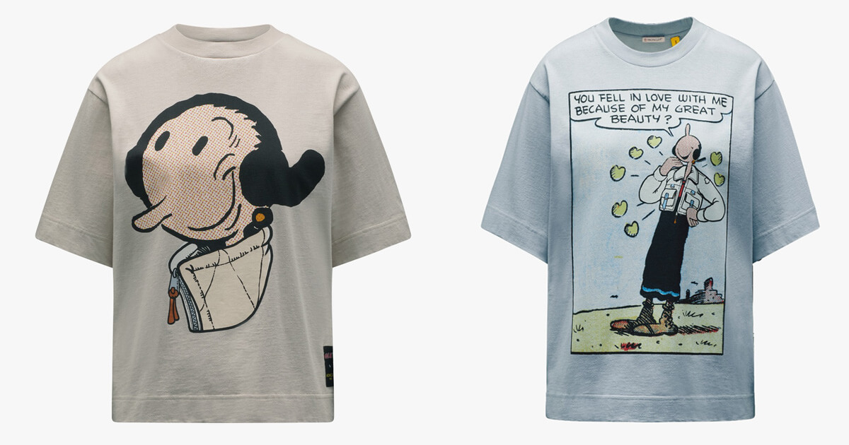 Olive Oyl Featured in the Latest MONCLER GENIUS Collection image