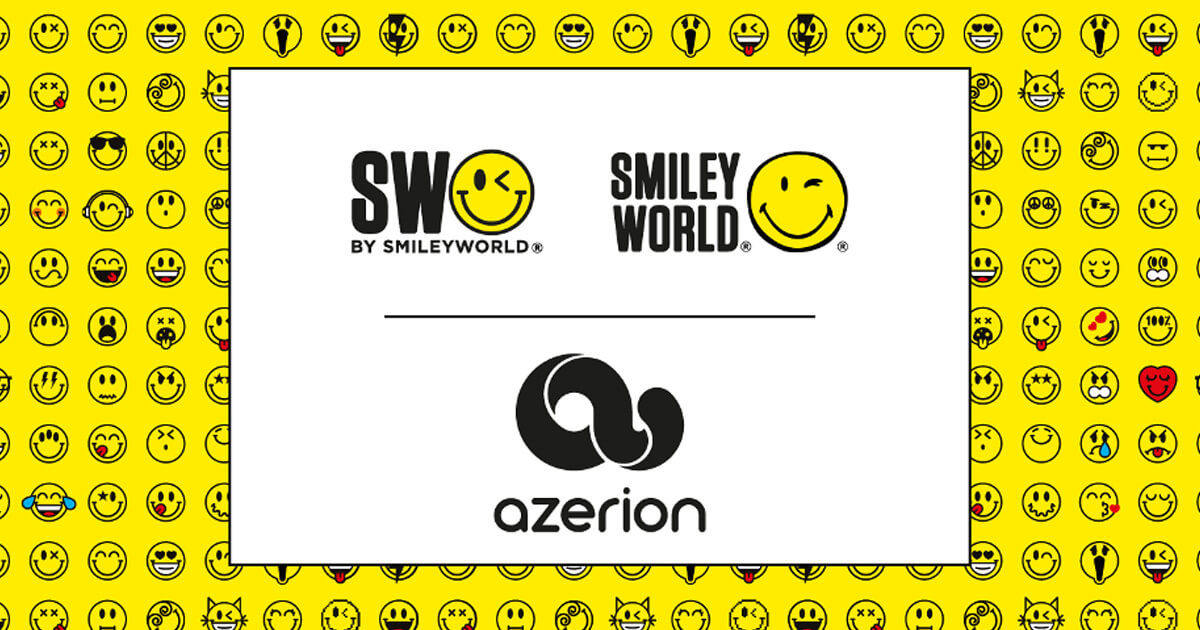 Azerion and The Smiley Company join forces to put a smile on every face by gamifying The Original Smiley image