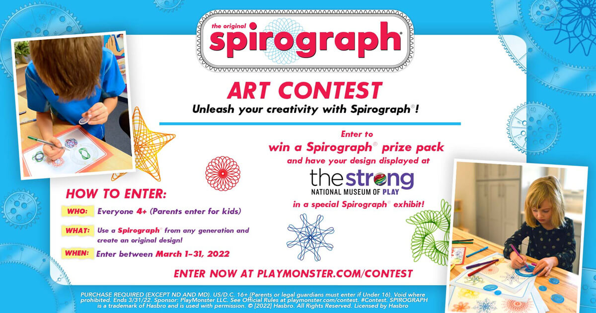 Calling All Artists! PlayMonster Unveils Spirograph® National Art Contest image