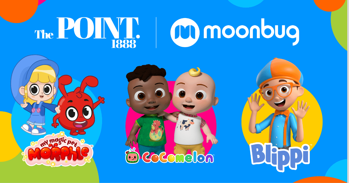 The Point.1888 & EMEA Sub-Agents Sign 48 New Deals For Moonbug Entertainment’s Cocomelon, Blippi And Morphle image