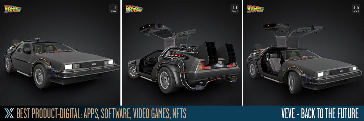 Back to the Future Part II — DeLorean Time Machine, by VeVe Digital  Collectibles, VeVe