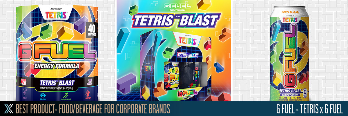 Melhor Food Corp - Tetris x G Fuel