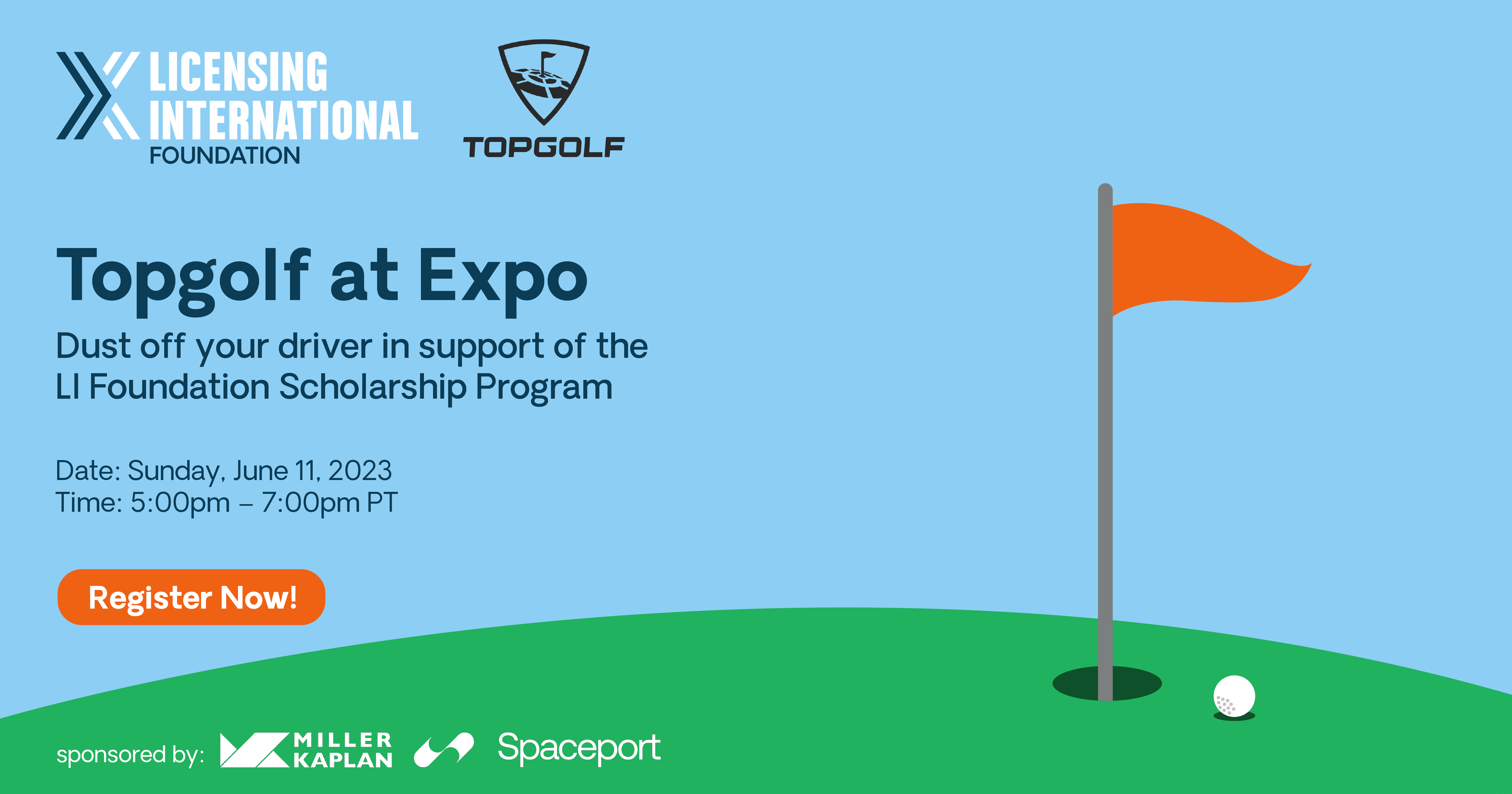 TopGolf Sponsorship and event tickets