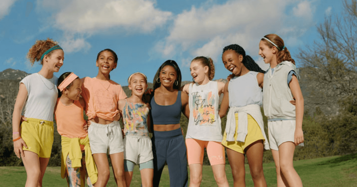 Athleta Introduces Limited Edition Simone Biles Athleta Girl Collection image