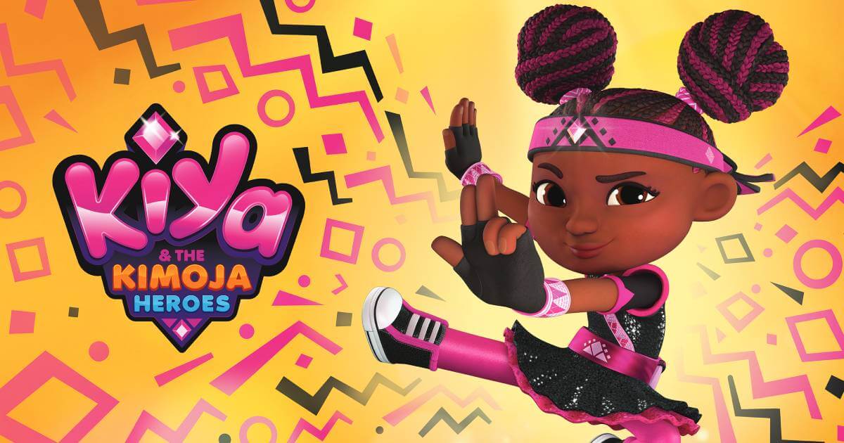 Hasbro Unveils the Logo & Character Image of “Kiya & the Kimoja Heroes” at Licensing Expo image