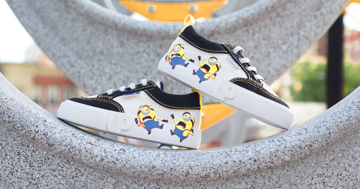 boog artikel Per Ground Up Launches Minions Collection With Kids Foot Locker - Licensing  International