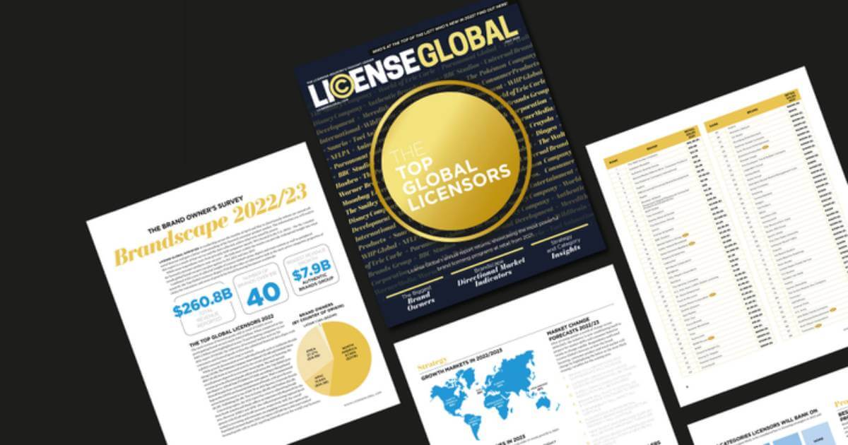 License Global Releases the “Top Global Licensors Report 2022,” Indicating Signs of Industry-Wide Recovery image