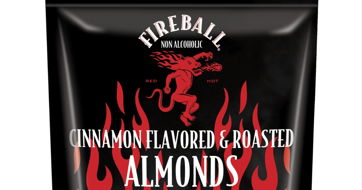 Brandgenuity Extends Fireball Whiskey Into Nuts and Snack Mixes With Suntree Snack Foods   image