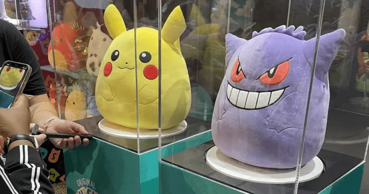 Two Pop-Culture Sensations Squishmallows and Pokemon Join Forces