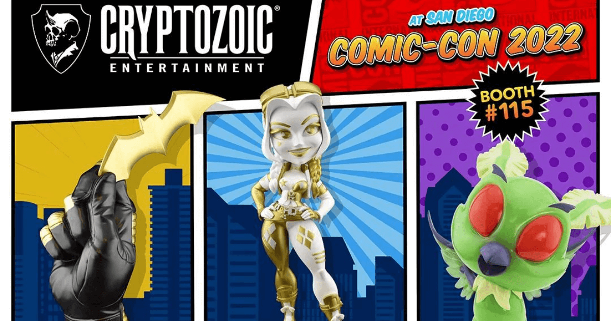 Cryptozoic Will Showcase Exclusives, New Collectibles, and Previews of Upcoming Products at San Diego Comic-Con 2022  image
