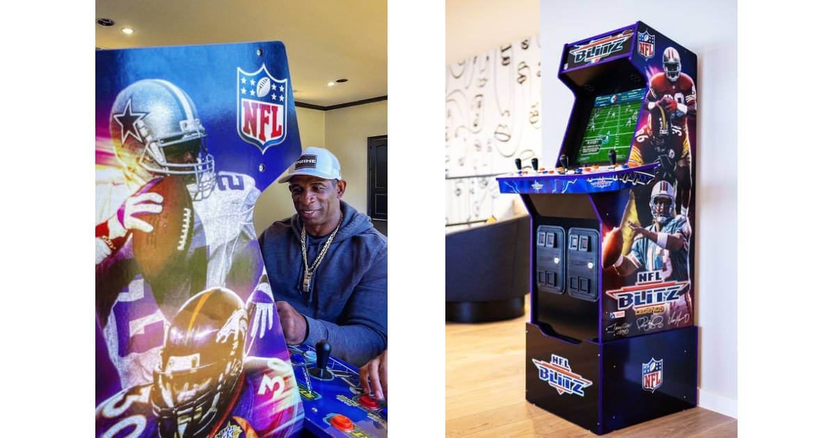 NFL Blitz is Back! Arcade1Up Remasters the Iconic Franchise with the First and Only At-Home NFL Arcade Experience  NFL BLITZ IS BACK image
