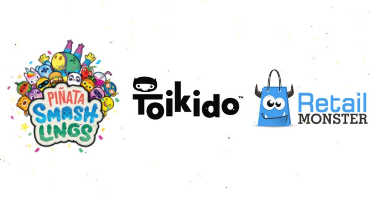 TOIKIDO Announces Retail Monster as North American Agent for Piñata Smashlings image