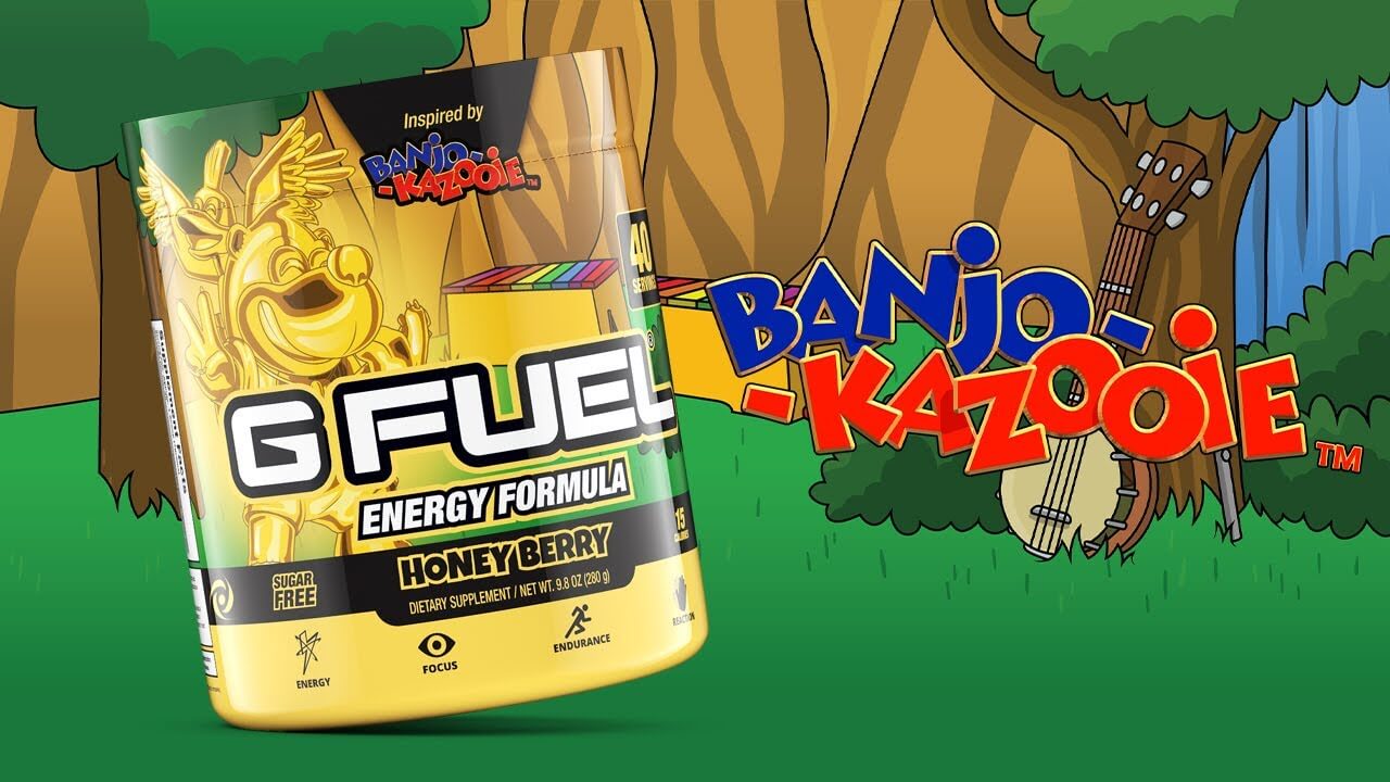 G FUEL and Rare Follow the Music Together with a Brand-New Flavor, G FUEL Honey Berry! image