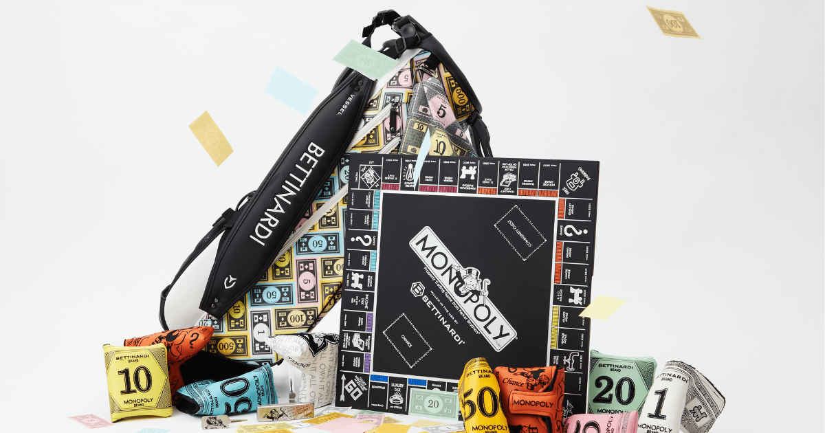 Bettinardi Golf And Hasbro Launch Limited-Edition Monopoly Golf Capsule Collection image