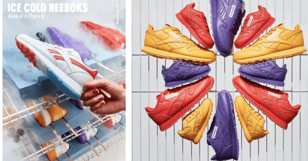 Popsicle x Reebok Cool Off Summer With Classic Sneaker Collaboration image