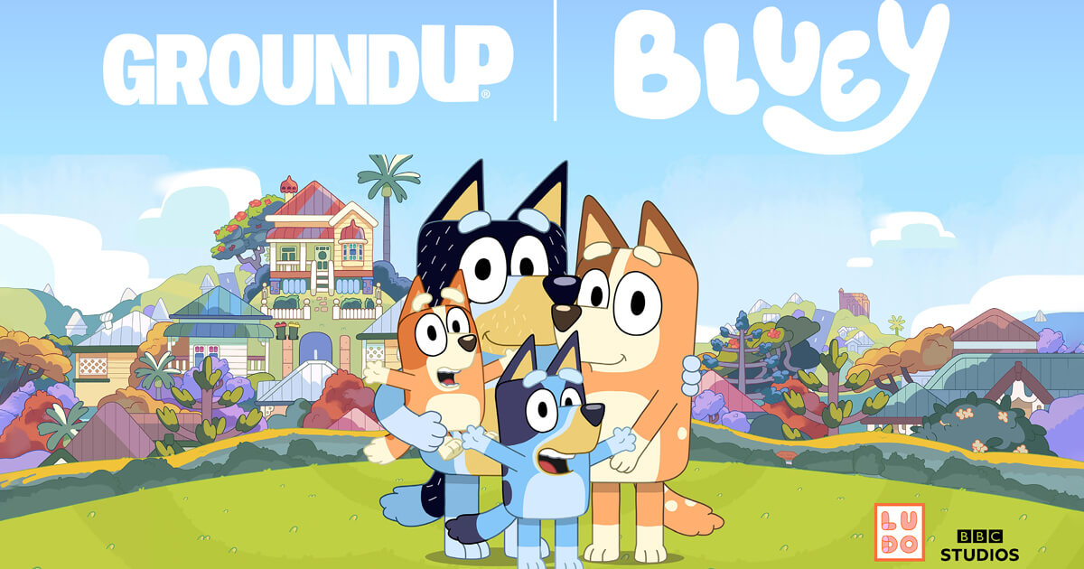 GROUND UP and BBC Studios Partner for Bluey Footwear Deal image