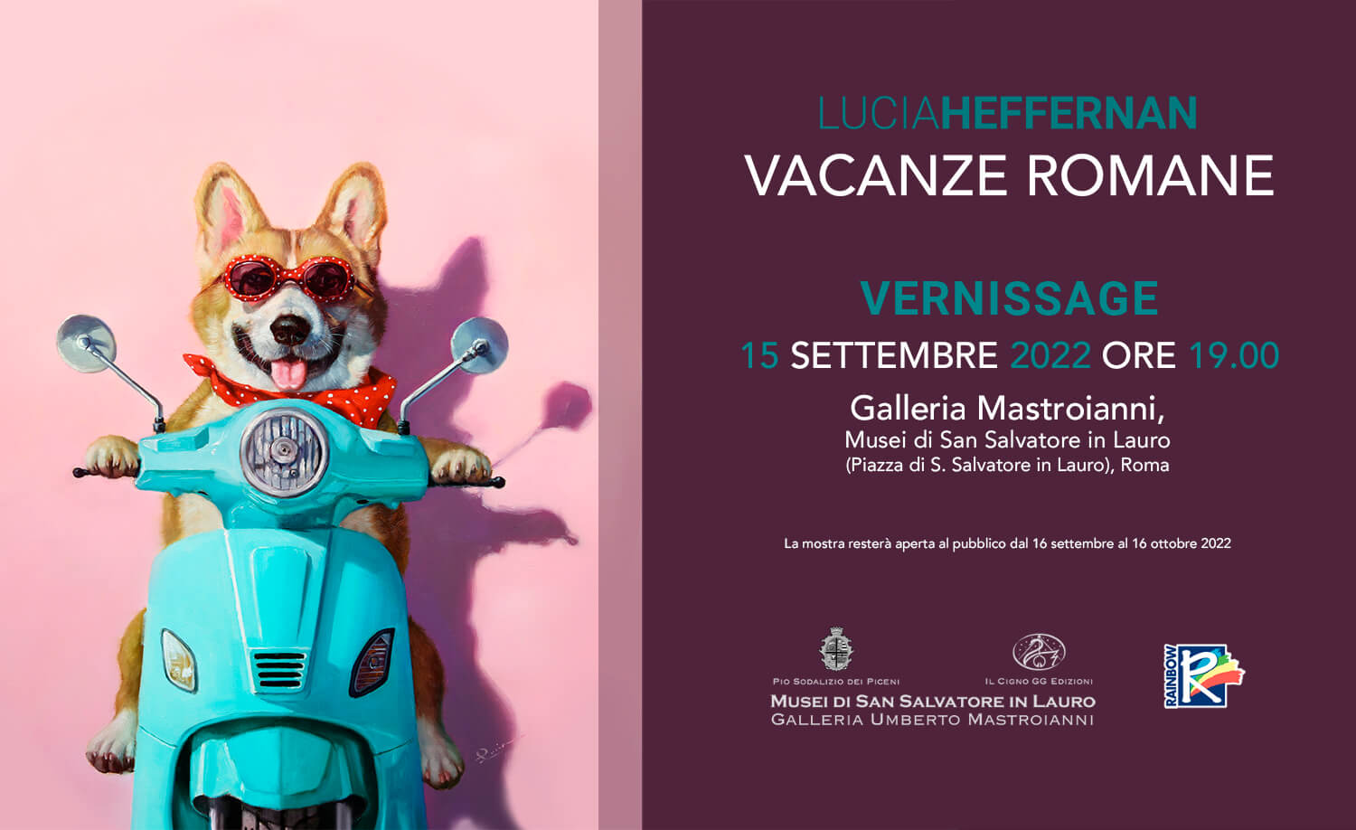 Rome to host Lucia Heffernan’s first European exhibition “VACANZE ROMANE” image