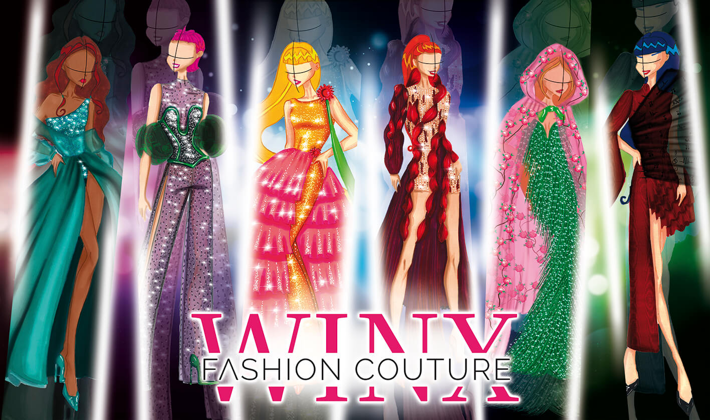 Winx Club In Dresses