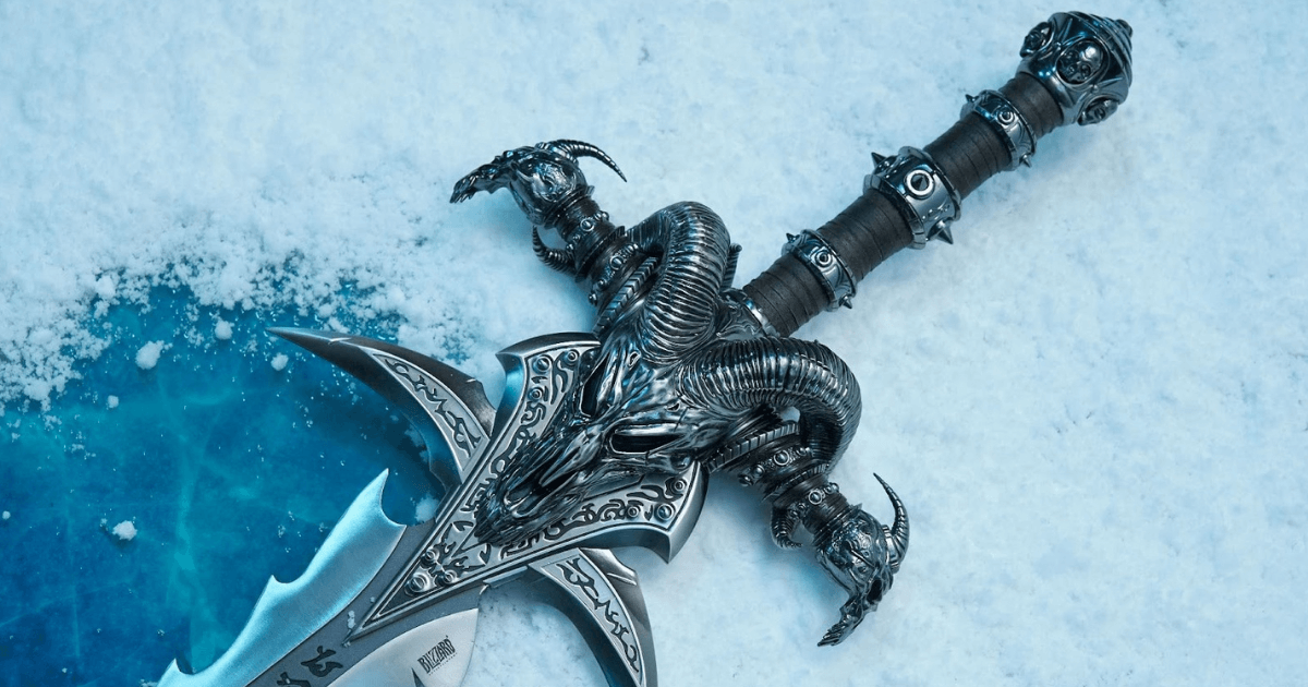 New WoW Wrath of the Lich King Products – including Premium Frostmourne Sword Replica image