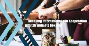 Licensing International Kooperation mit Brandmate