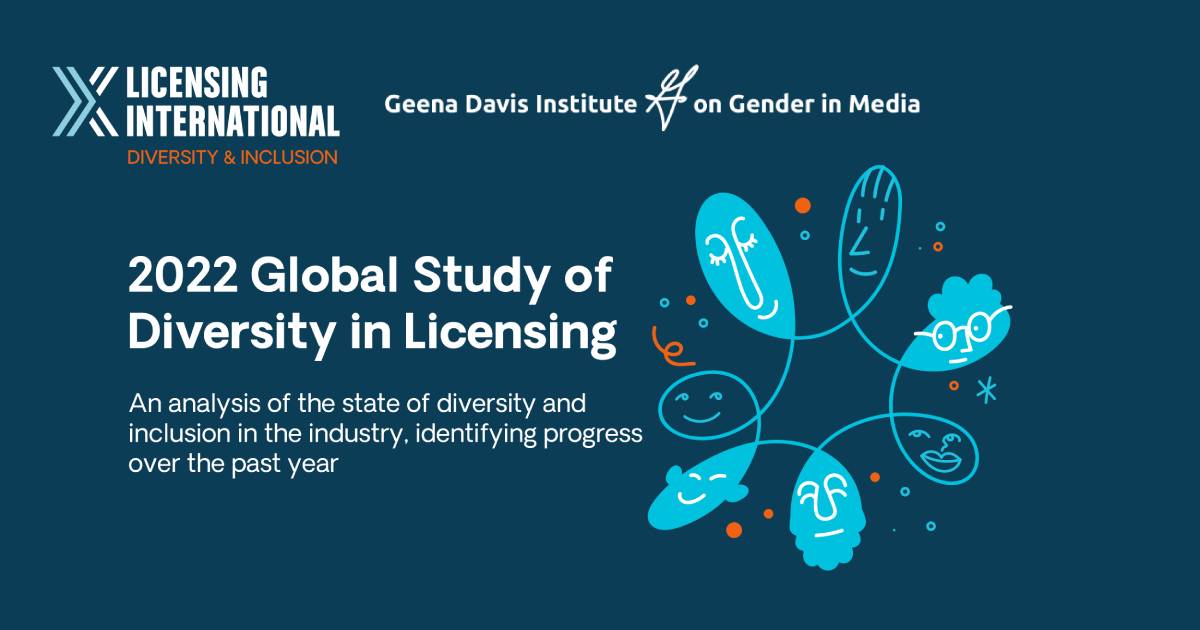Licensing International and the Geena Davis Institute on Gender in Media Reveal New Data on Inclusion in the Global Licensing Industry image