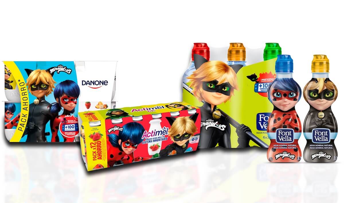 ZAG and Danone Partner to Bring Miraculous™ Healthy Food and Beverages to Children Across Spain and Portugal image