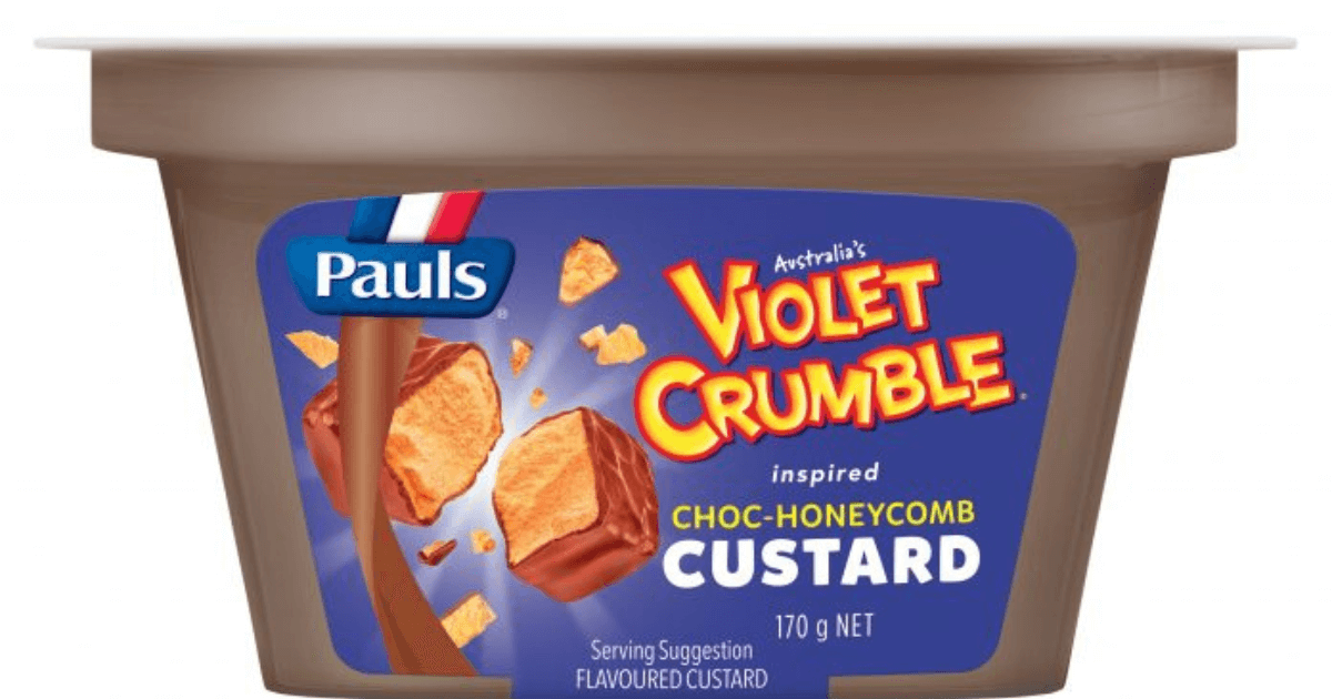 Asembl Partners Menz Violet Crumble and Pauls for Custard Creation image