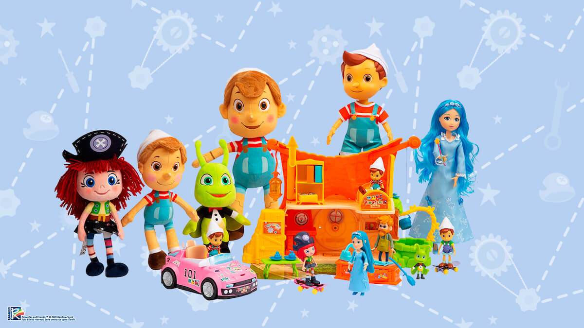 New toy line inspired by Pinocchio and Friends out in Italy image