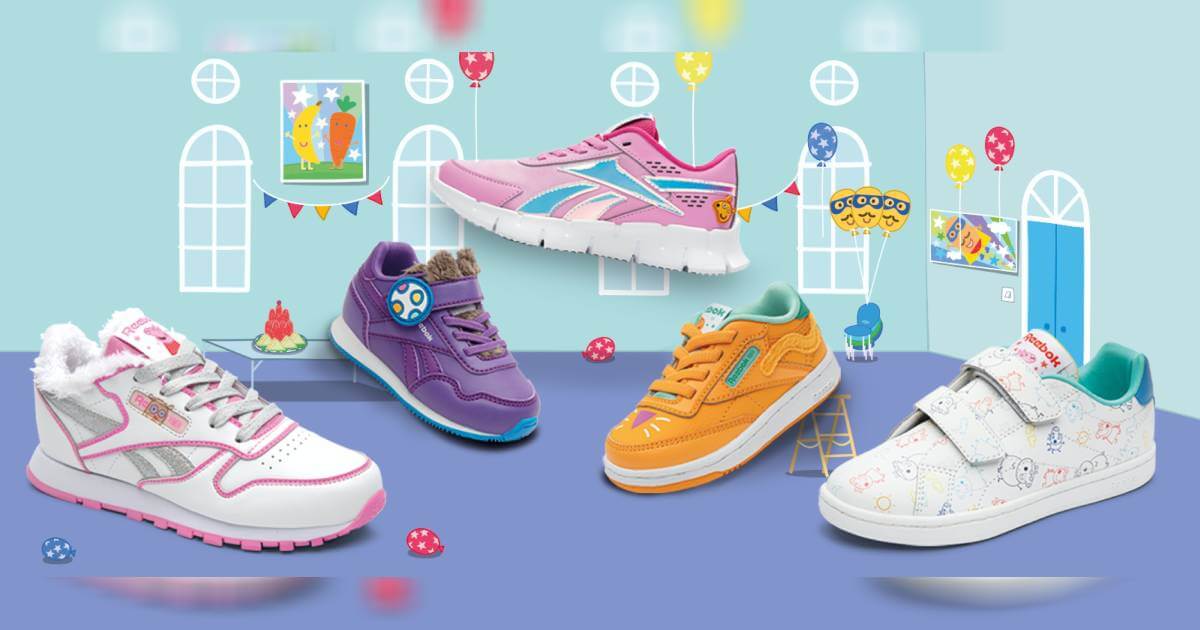 Reebok Announces Peppa Pig Collection Inspired by Peppa’s Family & Friends image