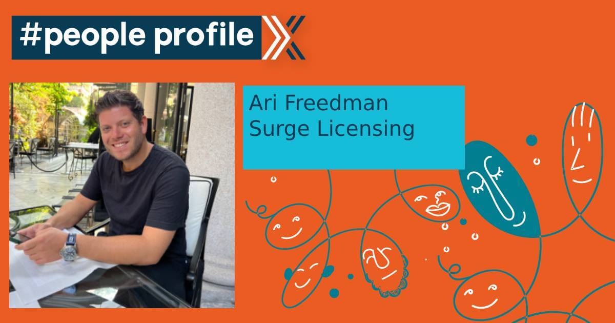 People Profile: Ari Freedman, Director of New Projects at Surge Licensing image