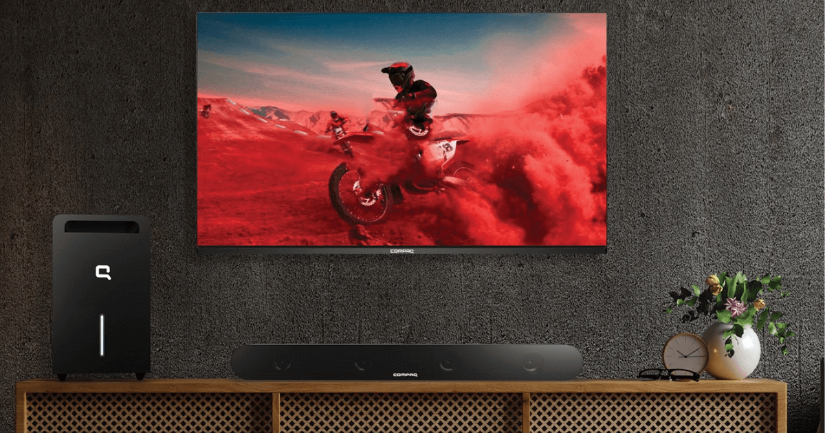 Compaq Expands Offering in Mexico, Central America, and Colombia with New Range of Smart TVs and Wireless Soundbars image