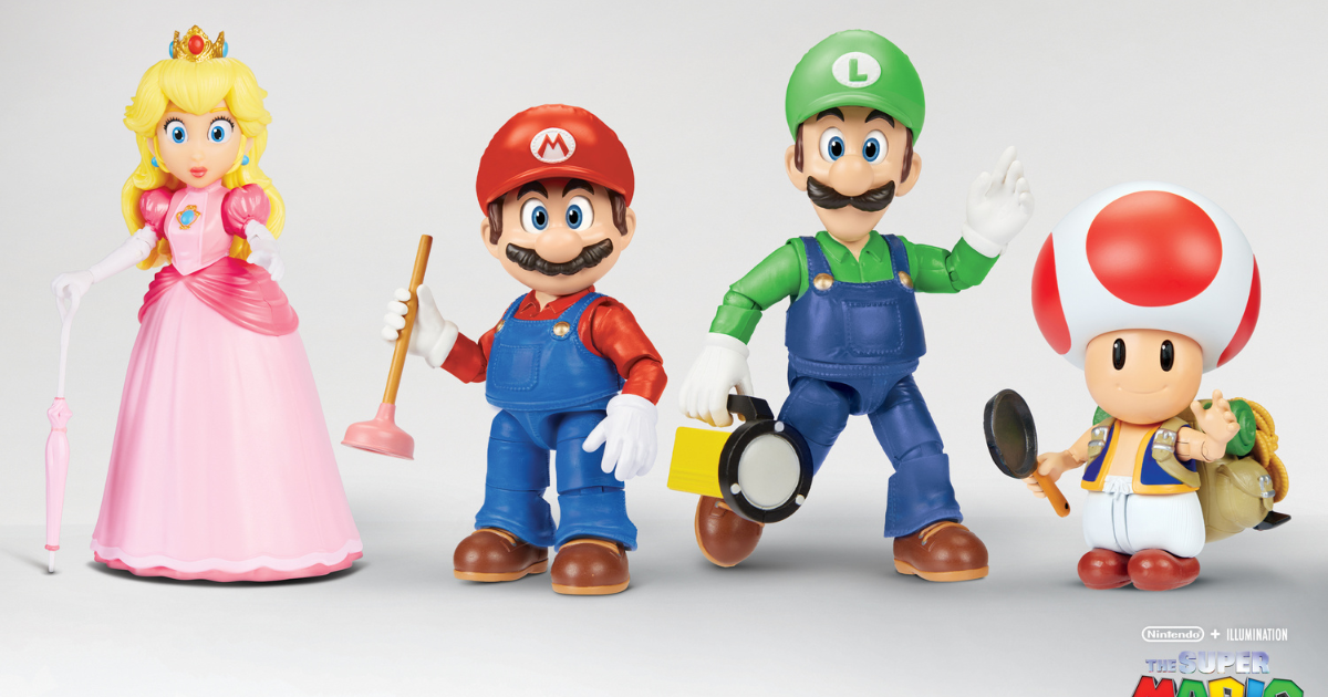 Jakks Pacific Announces Toys Inspired by the New Illumination and Nintendo Film ‘The Super Mario Bros. Movie’ image