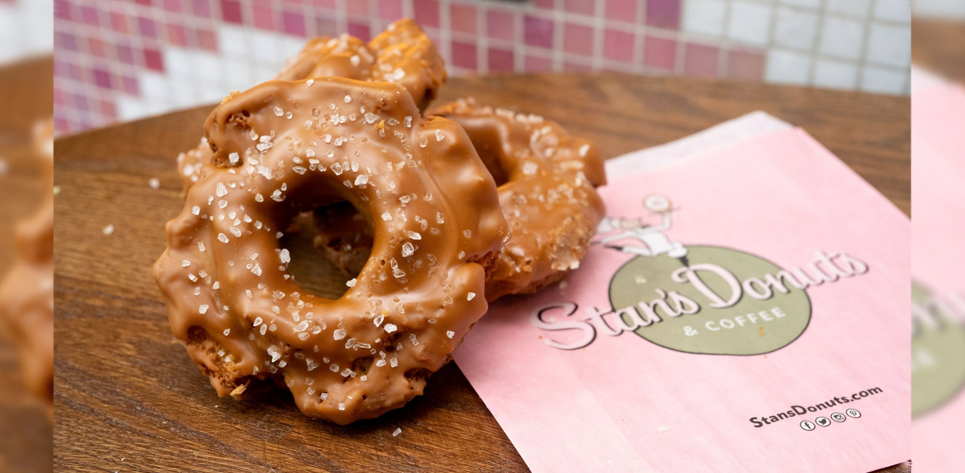 Morton Salt and Stan’s Donuts come together to serve up the exclusive ‘Salted Caramel Old Fashioned’ Donut image