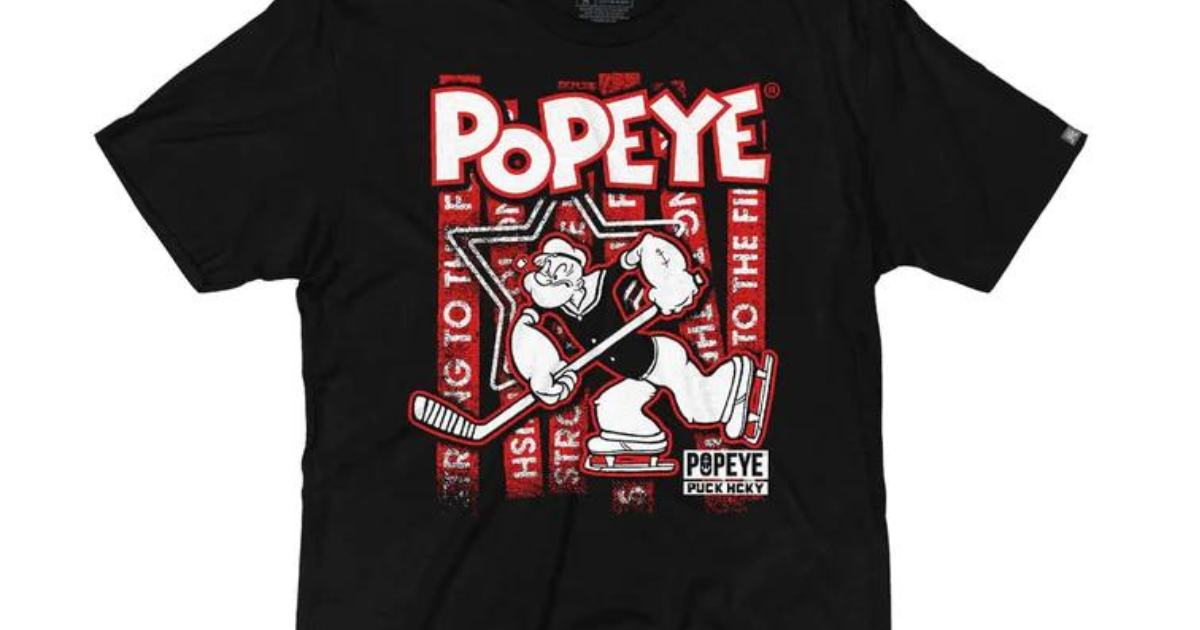 Popeye and Puck HCKY Release Hockey-Themed Streetwear Collection -  Licensing International