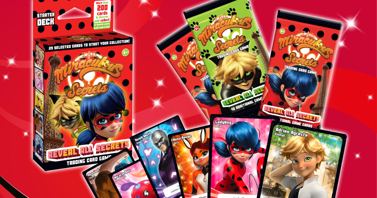 ZAG Play Brings First Miraculous Trading Card Game to the European Marketplace in Partnership with Epopia image