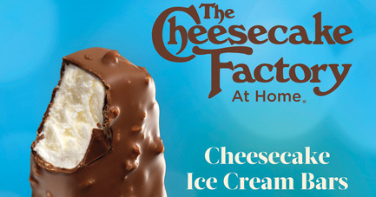 The Cheesecake Factory at Home Makes Grocery Shopping Sweeter With New Premium Cheesecake Ice Cream Bars image