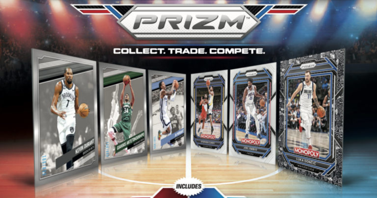 Hasbro and Panini America Partner to Bring NBA Prizm Trading Cards to Monopoly in a New Board Game image