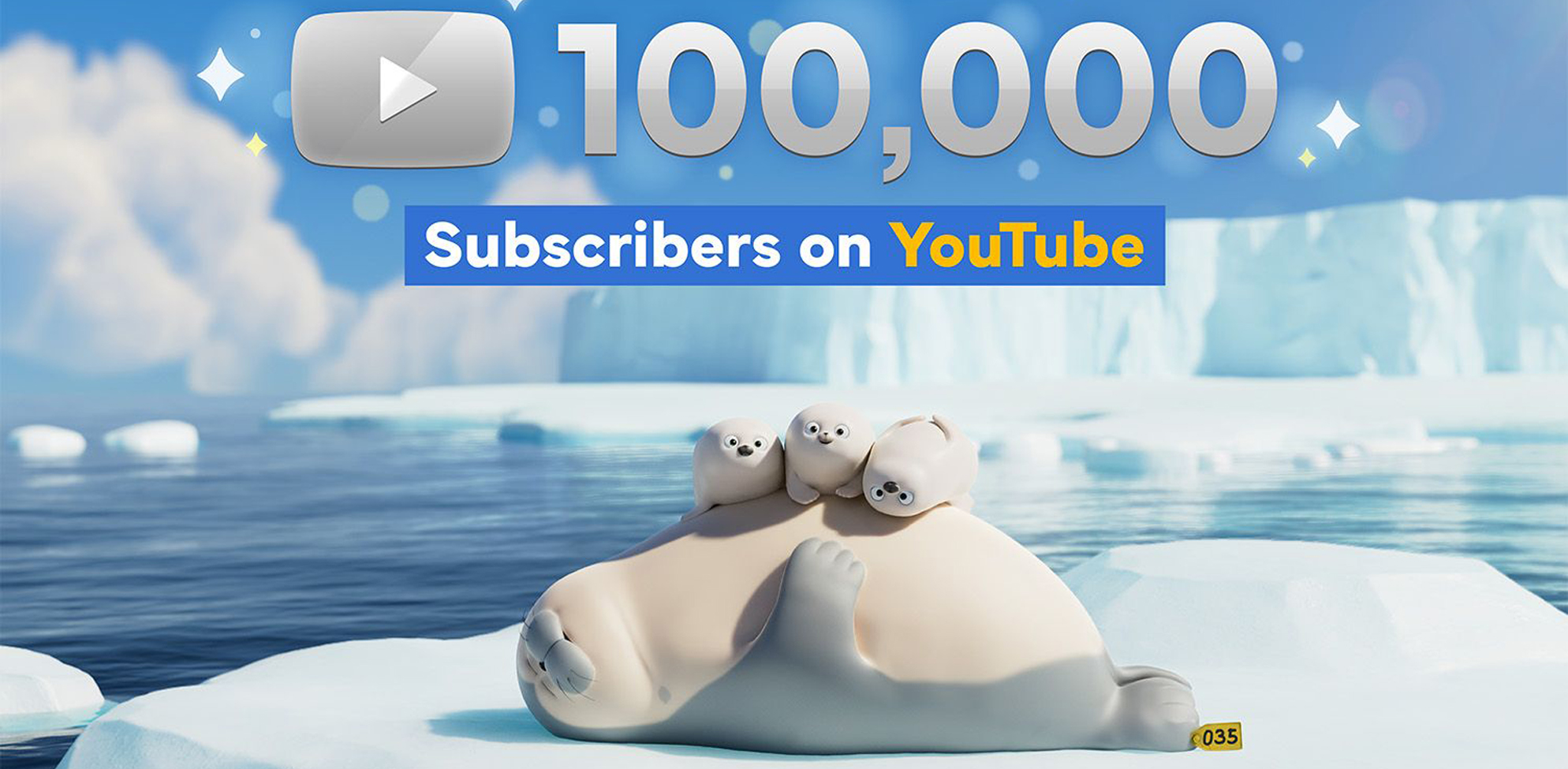 SEALOOK Swim to 100,000 Subscribers on YouTube image