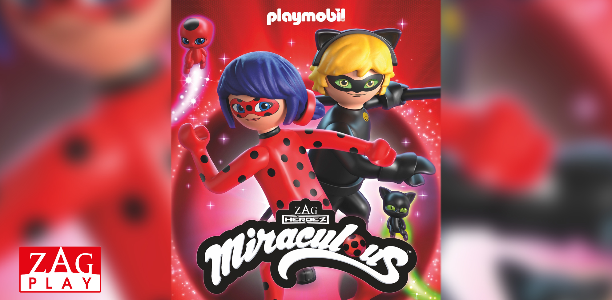 ZAG Play Partners with PLAYMOBIL® for  Miraculous™ Global Toy Range to Debut in 2024 image