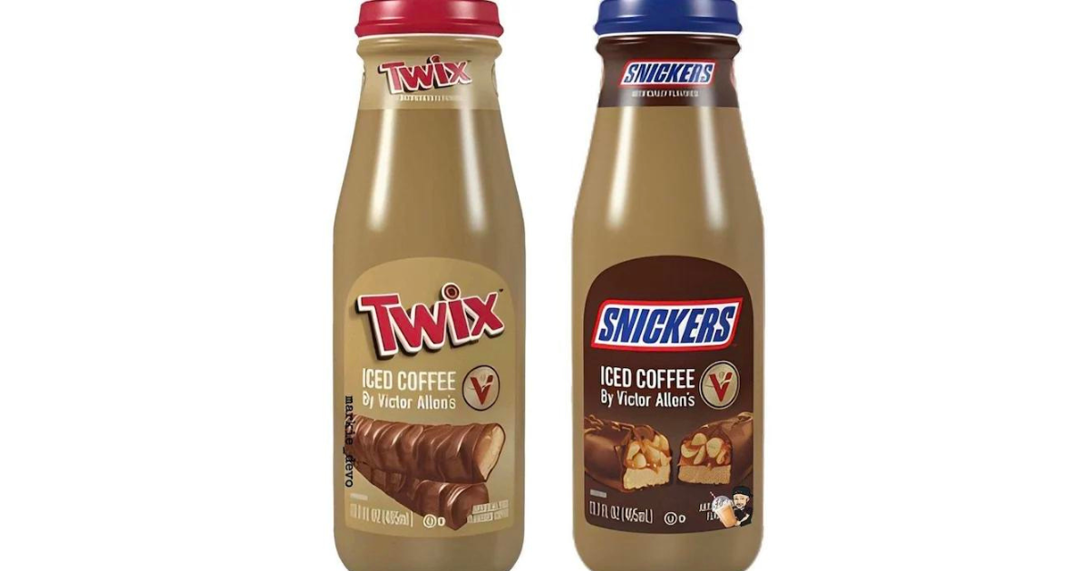 New Victor Allen’s Snickers & Twix Iced Coffees Bring Delicious Innovation to the Ready-to-Drink Category image