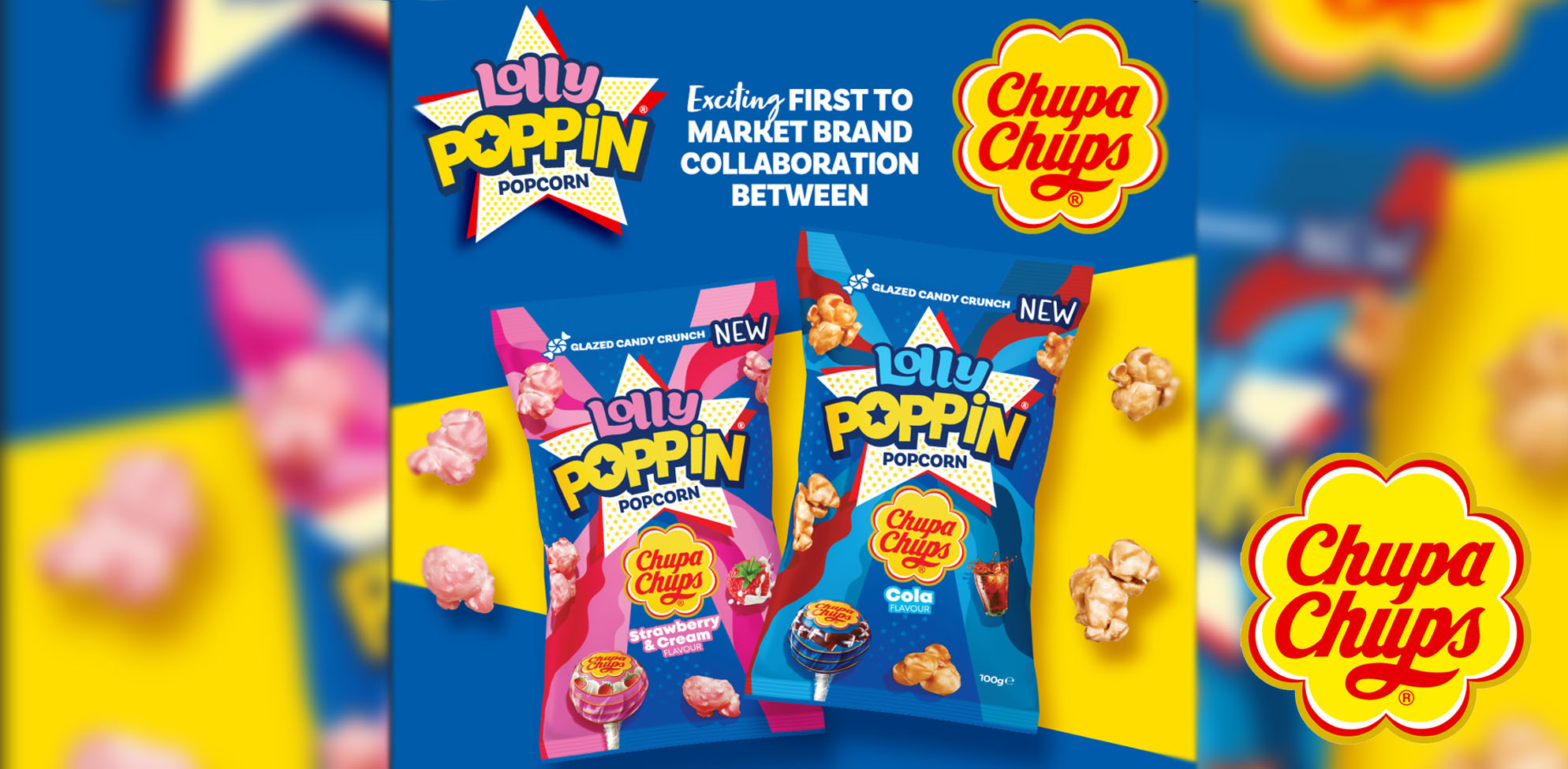 Lolly Poppin® Chupa Chups: The New Australian Candy Glazed Popcorn