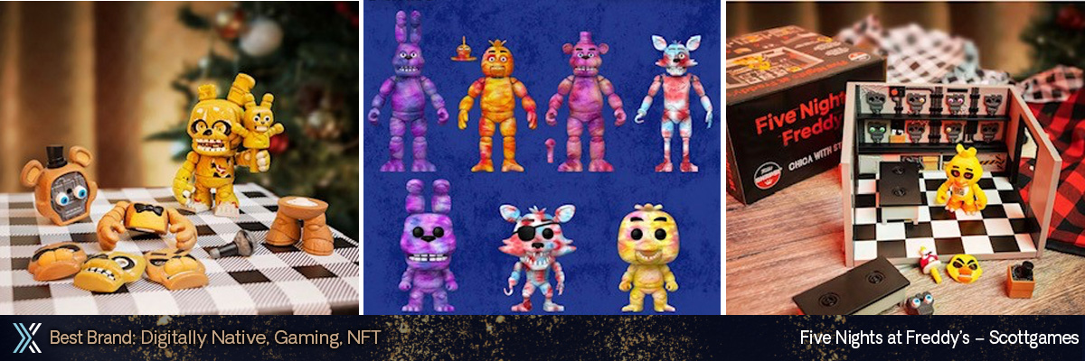 Gallery Pops Five Nights At Freddy's - Pacote Animatrônico de arte