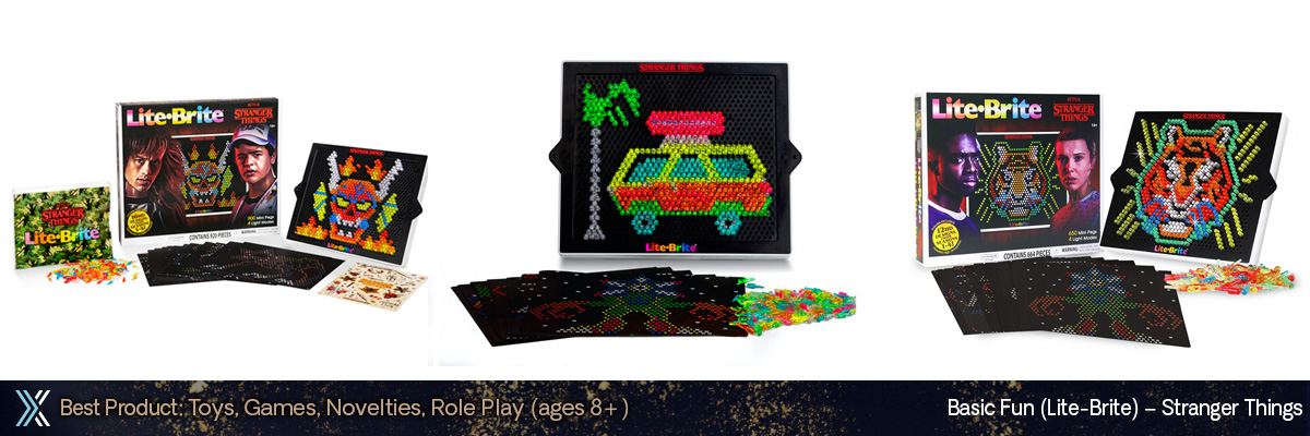 Lite-Brite, New and Improved Model of a Classic 80's Toy