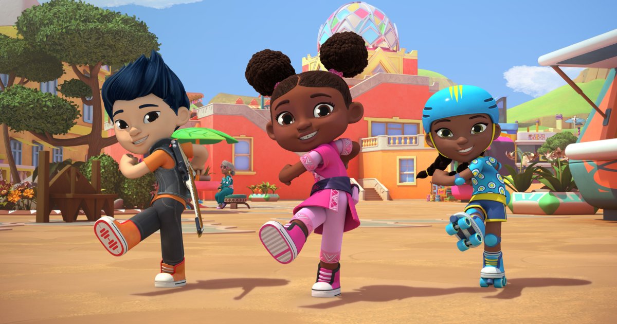 Hasbro Announces Publishing Program for the Brand-New Animated Preschool Series Kiya & the Kimoja Heroes with Random House Children’s Books image